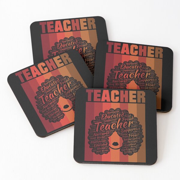 Item preview, Black Teacher / Educator Words in Afro Religious Christian designed and sold by blackartmatters.