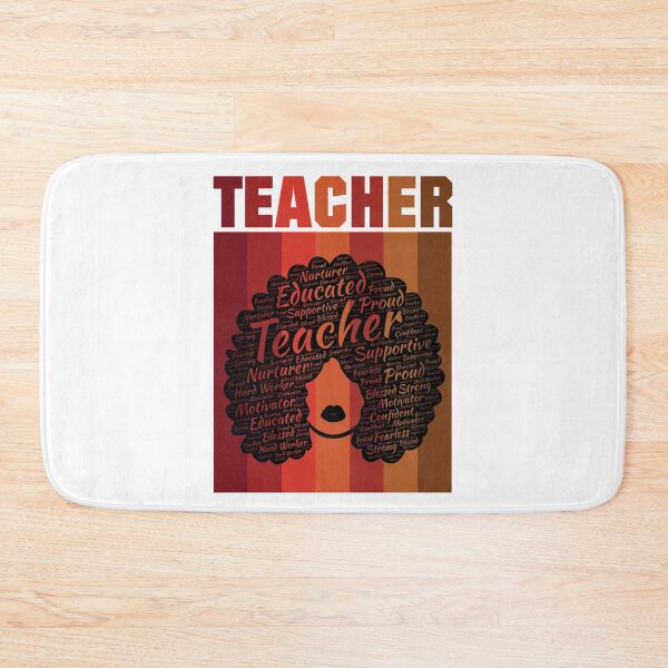 Item preview, Black Teacher / Educator Words in Afro Religious Christian designed and sold by blackartmatters.