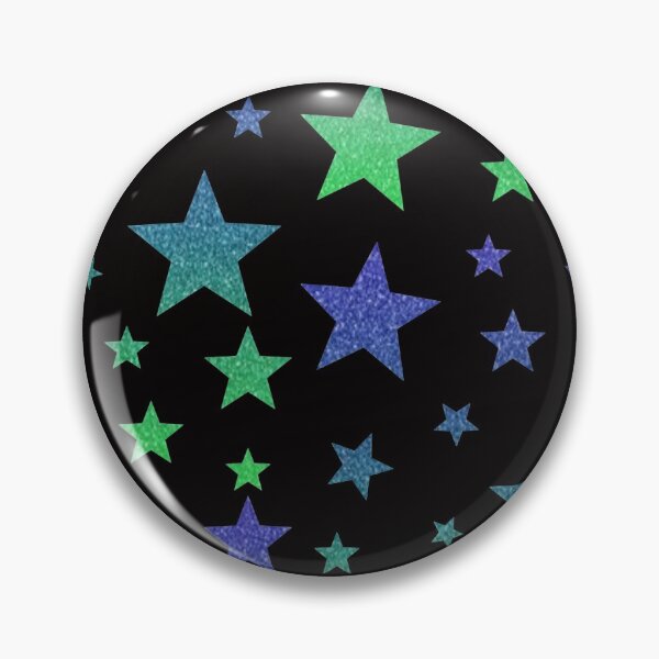 Item preview, Blue Green Ombre Faux Glitter Stars designed and sold by Felicity-K.