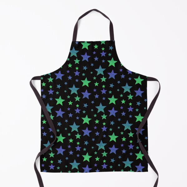 Item preview, Blue Green Ombre Faux Glitter Stars designed and sold by Felicity-K.