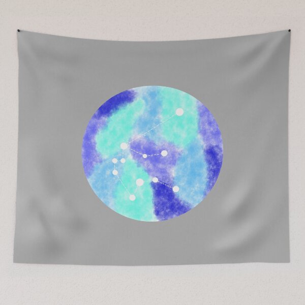 Item preview, Aquarius Constellation designed and sold by TheeForestFox Shop.