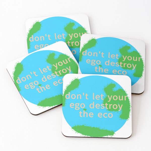 Item preview, don't let your ego destroy the eco designed and sold by artsymarket.