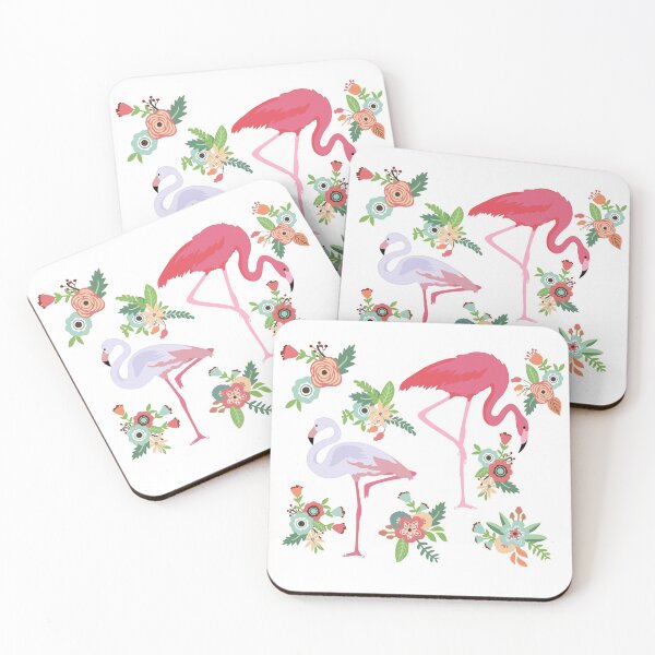Item preview, Pink Flamingo Flowers designed and sold by GL Digital Artwork .