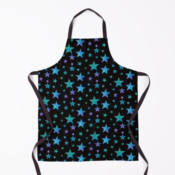 Item preview, Blue Green Ombre Faux Glitter Stars designed and sold by Felicity-K.