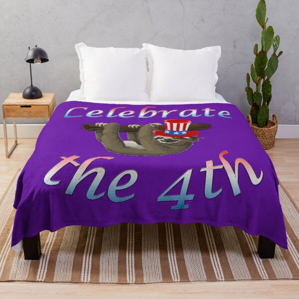 Item preview, American Sloth Celebrate the 4th designed and sold by AliCatOriginals.