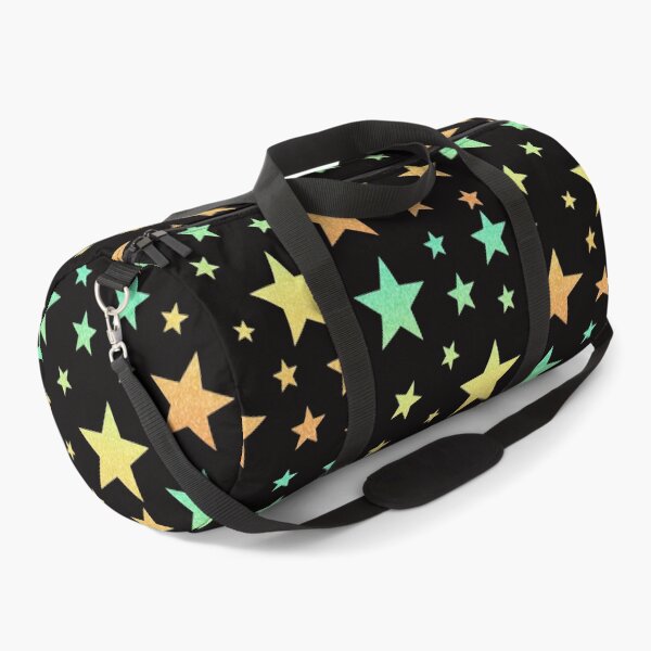 Item preview, Teal Yellow Ombre Faux Glitter Stars designed and sold by Felicity-K.