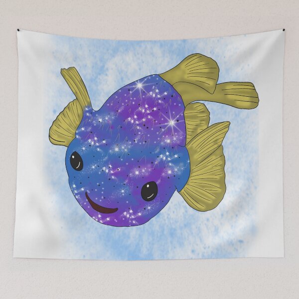 Item preview, Galaxy Porcupinefish designed and sold by NancyMaeDesgins.
