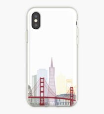 San Francisco skyline poster iPhone Case