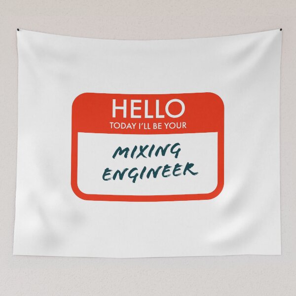 Item preview, Hello, Today I'll Be Your: Mixing Engineer designed and sold by Jimmy DeRosa.