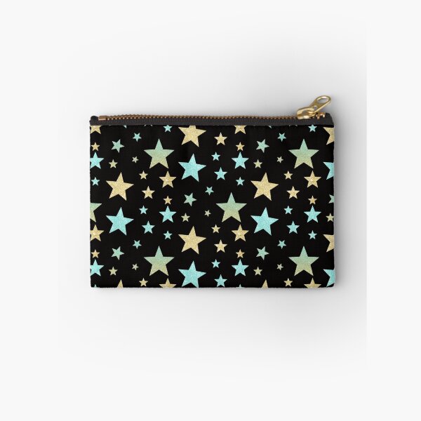 Item preview, Teal Gold Ombre Faux Glitter Stars designed and sold by Felicity-K.