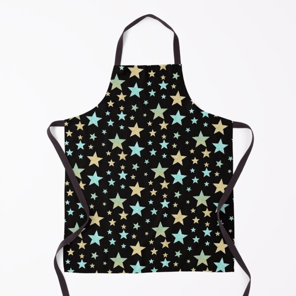 Item preview, Teal Gold Ombre Faux Glitter Stars designed and sold by Felicity-K.