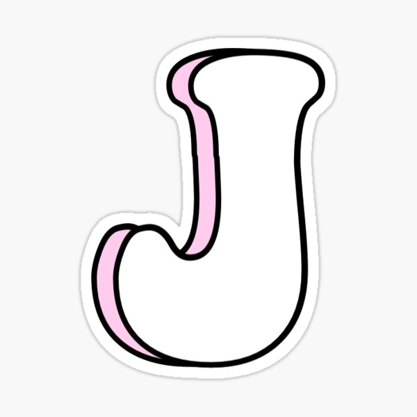 Pink Letter S Sticker for Sale by TheMonogramShop