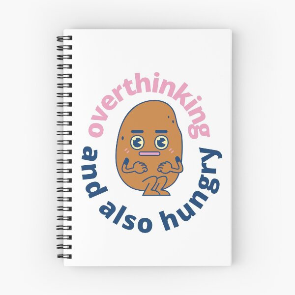 Item preview, Overthinking Potato and also hungry designed and sold by lunajoon.
