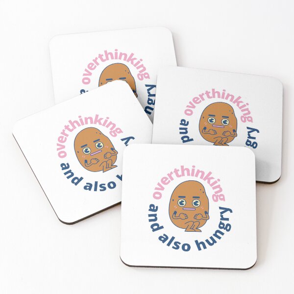 Item preview, Overthinking Potato and also hungry designed and sold by lunajoon.