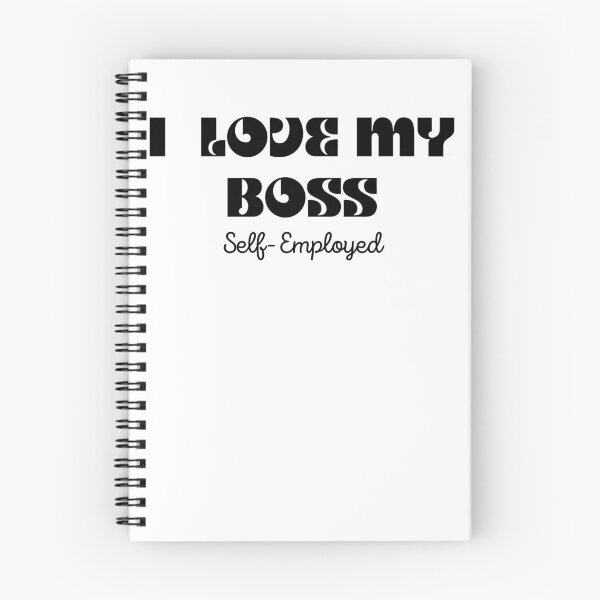 Item preview, Love My Boss - self-employed humor for the worlds best boss designed and sold by Mind-Your-Life.