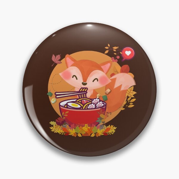 Item preview, Fox Leaves Ramen - Cut Fox Ramen !! designed and sold by SoffyLee586.