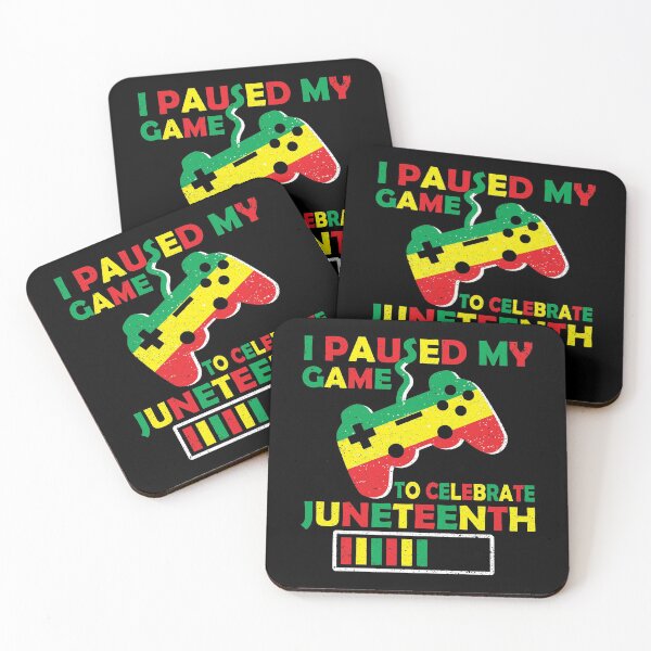 Item preview, Juneteenth Gamer I paused my game to celebrate juneteeth designed and sold by ecomdesign.