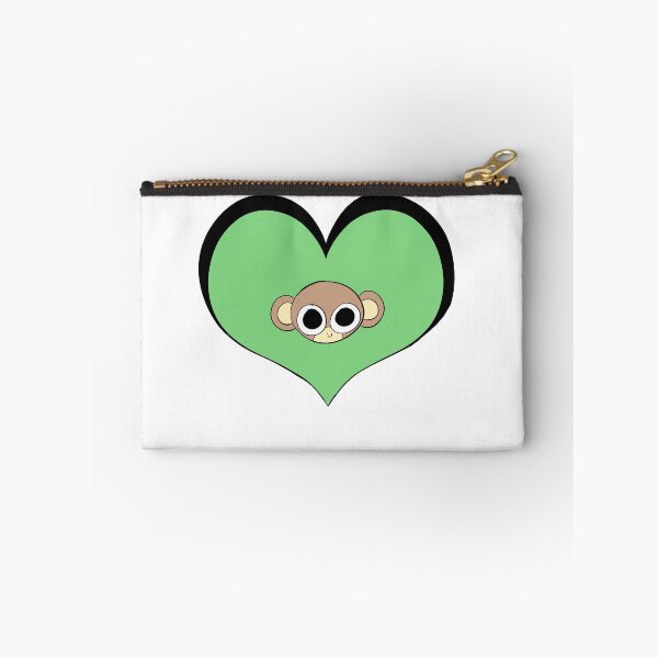 Item preview, Heart Animals (monkey) designed and sold by gross-girl99.