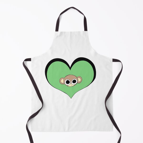 Item preview, Heart Animals (monkey) designed and sold by gross-girl99.