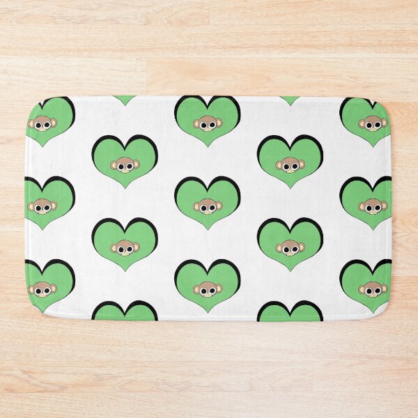 Item preview, Heart Animals (monkey) designed and sold by gross-girl99.