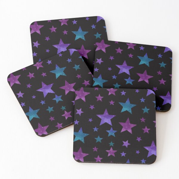 Item preview, Blue Purple Ombre Galaxy Stars designed and sold by Felicity-K.