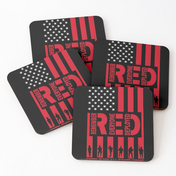 Item preview, Funnwear Red Friday, Remember Everyone Deployed Men's T-Shirt designed and sold by taha963.