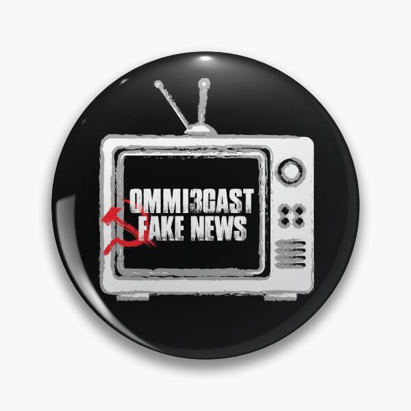Item preview, Vintage Fake News Typography and television illustration  designed and sold by garniturex.