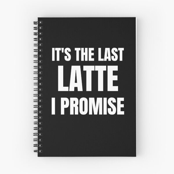 Artikelvorschau, Latte Drinker - Es ist der letzte Latte, den ich verspreche entworfen und verkauft von BellaVille.