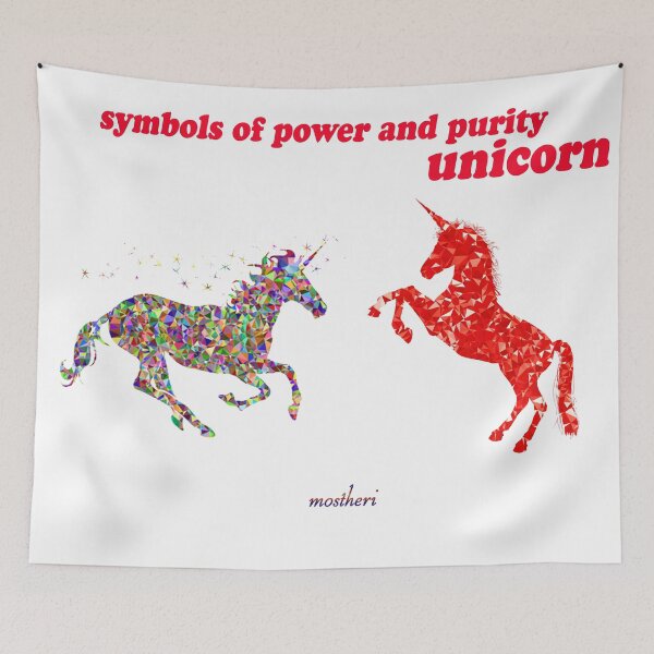 Item preview, symbols of power and purity...    unicorn designed and sold by mostheristore.