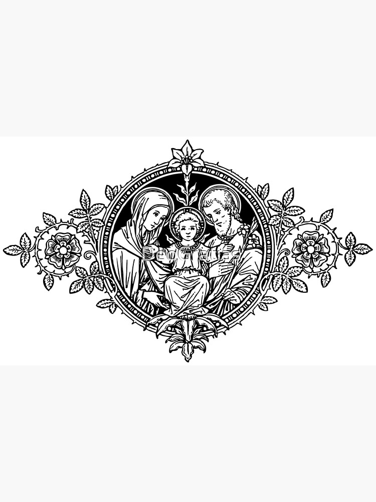 catholic clip art holy family