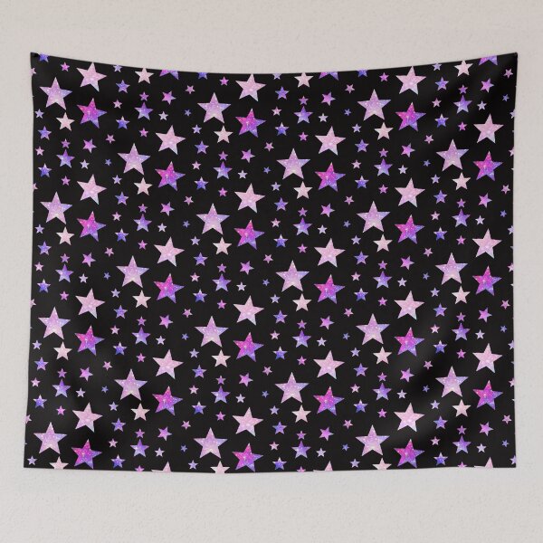 Item preview, Pink Purple Ombre Galaxy Stars designed and sold by Felicity-K.