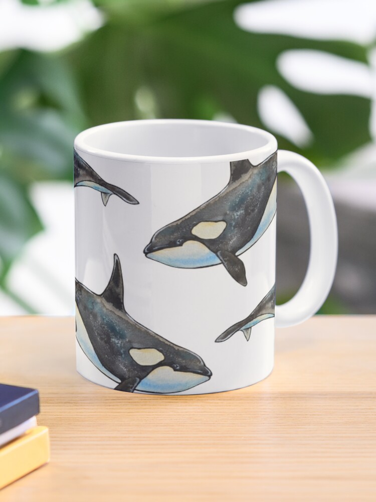 Orca Coffee Mug - Orca Whale Mug - Coffee Mug - Whale Mug - Orca