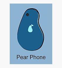 Pear Phone Photographic Print