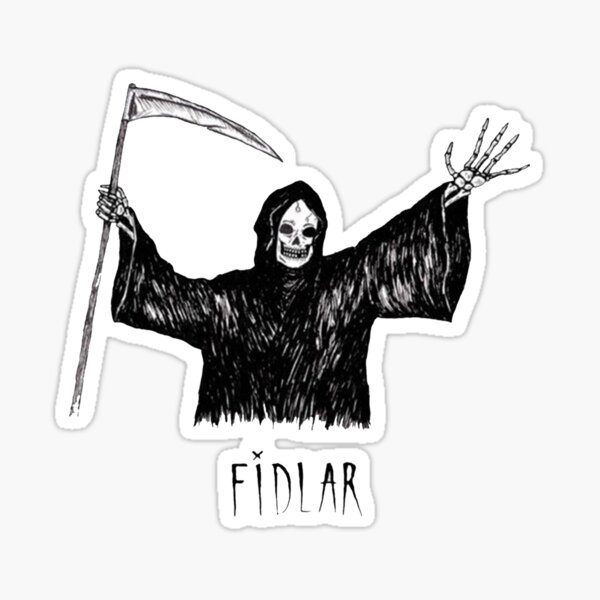 Fidlar Logo Stickers Sticker