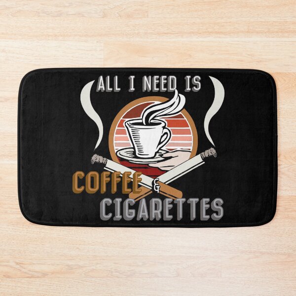 Item preview, All I need is coffee and cigarettes designed and sold by KryptoStonks.