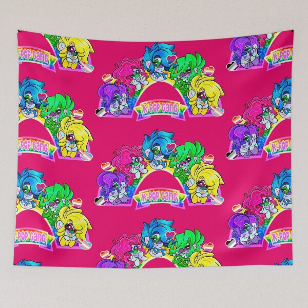 Item preview, K-Pop Gang Pride! designed and sold by BlooeyedTroll.