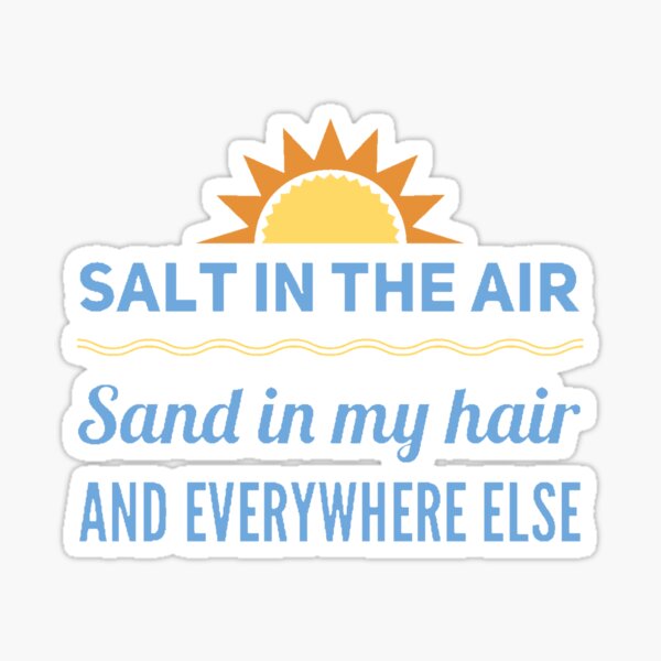 Aperçu de l'œuvre Du sel dans l'air, du sable dans mes cheveux et partout ailleurs créée et vendue par Doherty Designs.