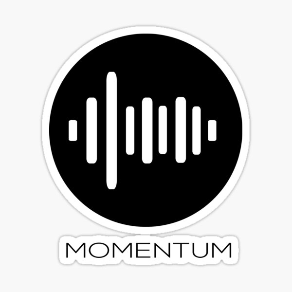 Momentum Logo Sticker
