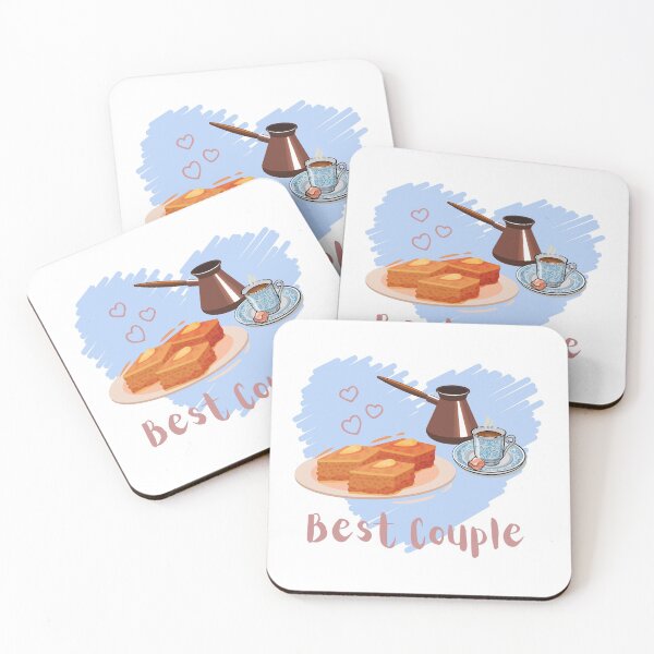 Item preview, Best Couple - coffee and Baklava designed and sold by Shada Zarti.
