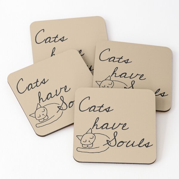Item preview, Cats have souls designed and sold by DGFletcher.