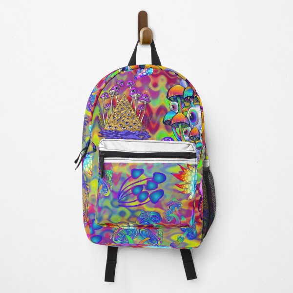 Item preview, Mushroom Psychedelic Art Magic Mushroom Trippy Hippie Summer Vacation Hawaii Sets designed and sold by NzzRiza.