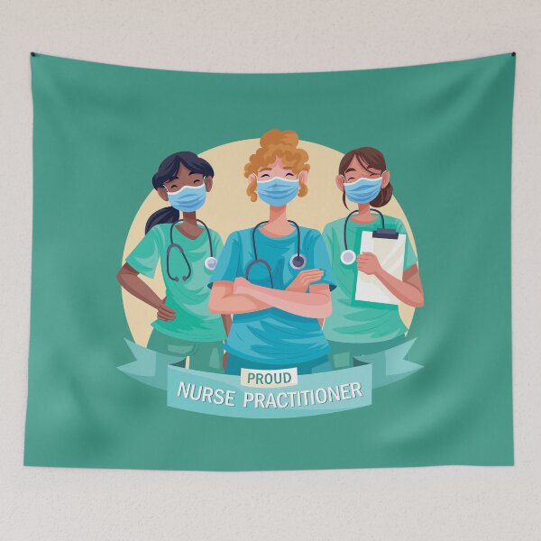 Item preview, Proud Nurse Practitioner 1 designed and sold by art-by-gui.