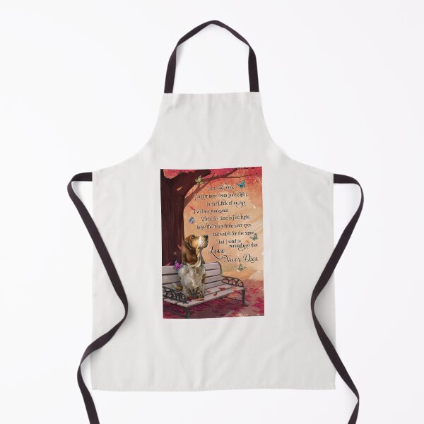 Item preview, Basset Hound Love Never Dies I'm Not gone Dogs Lover Poster designed and sold by EdmundJWende.