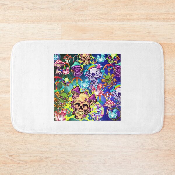 Item preview, Mushroom Skull Trippy Hawaiian Shirt, All Over Print, T-SHirt 3D, Skull 3d T-shirt. For men designed and sold by NzzRiza.