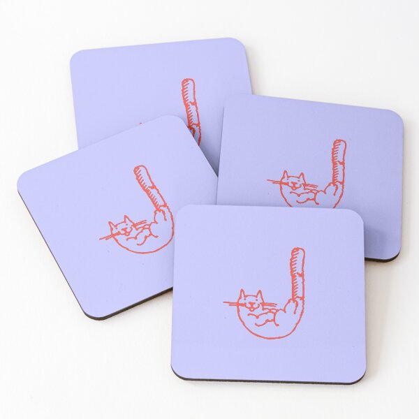 Item preview, Cat Initial Monogram J designed and sold by Rajeev  Singh.