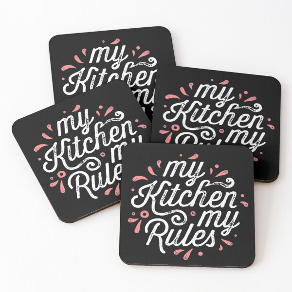 Item preview, My Kitchen My Rules designed and sold by IshitaPoint.