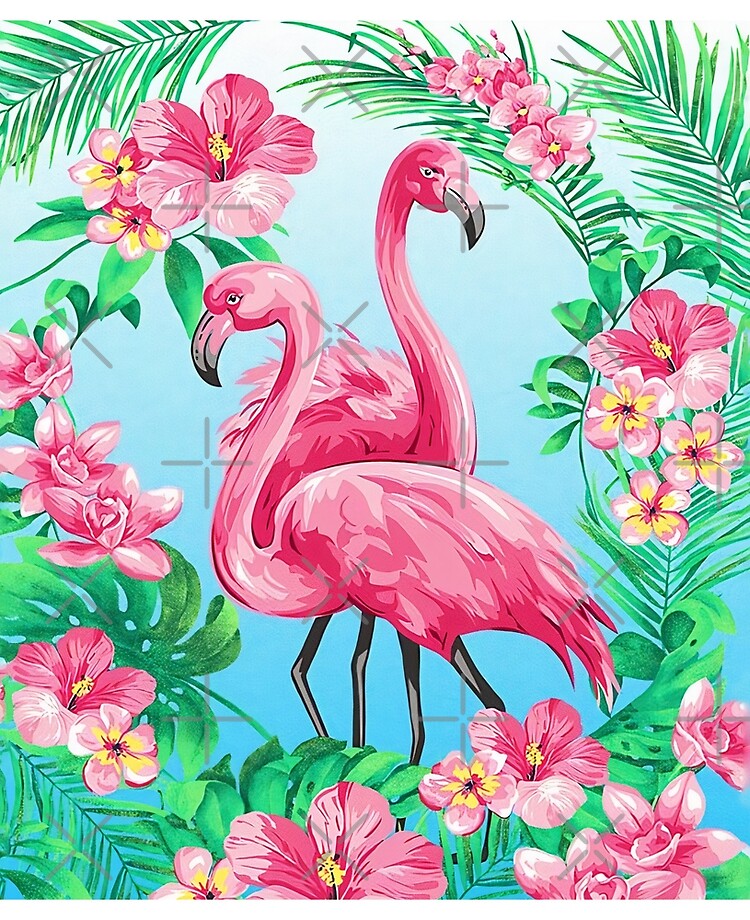 Pink Flamingo Floral Hawaiian Shirt, Hawaii Beach Shirt, Summer Shirt