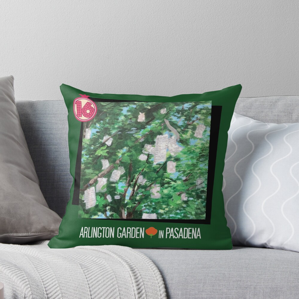 Item preview, Throw Pillow designed and sold by LazyGardener.