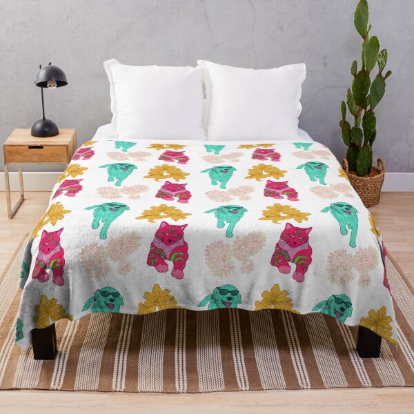 Item preview, Colorful pattern - animals and flowers designed and sold by PBerry.