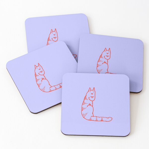 Item preview, Cat Initial Monogram L designed and sold by Rajeev  Singh.